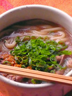 ひと味ちがうトロッと肉うどん-レシピのメイン写真