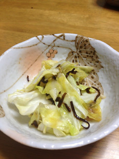 春キャベツの塩こんぶ和え-レシピのメイン写真
