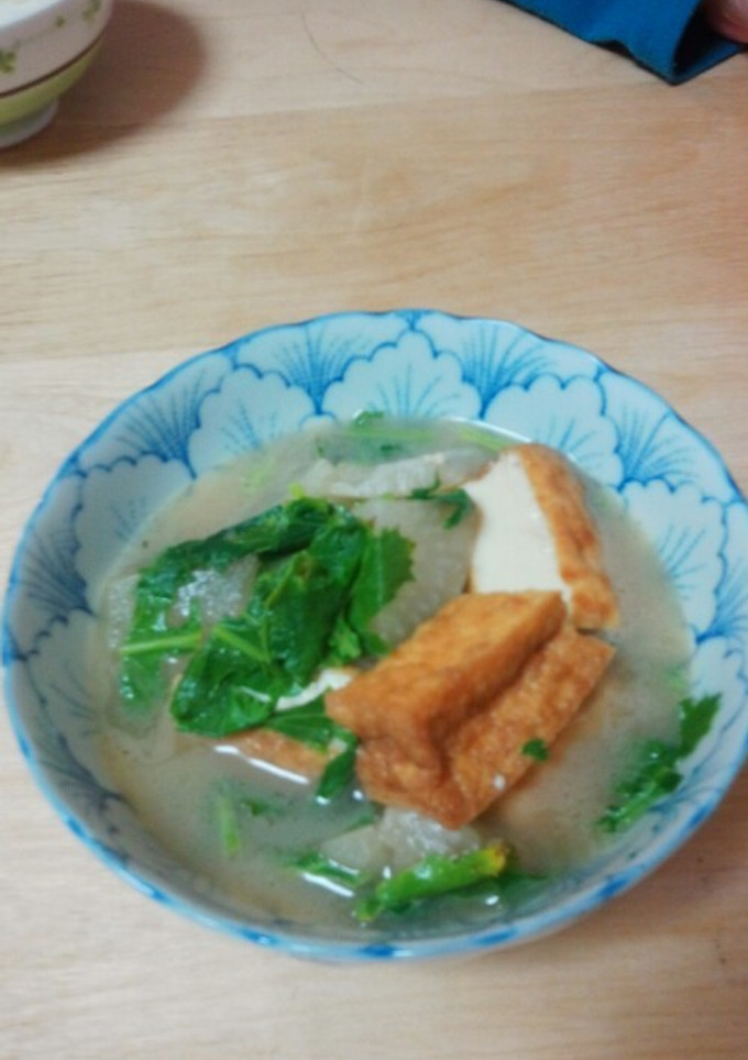 かぶと厚揚げの簡単煮物-レシピのメイン写真