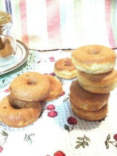 HMで♡バナナ&おからの焼きドーナツ♡-レシピのメイン写真