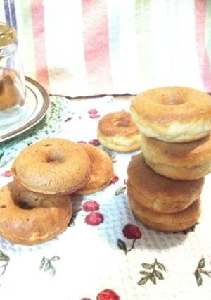 HMで♡バナナ＆おからの焼きドーナツ♡-レシピのメイン写真
