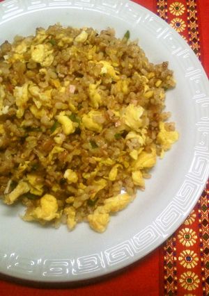 おいしい緑玄米・卵炒飯✿ダイエット-レシピのメイン写真