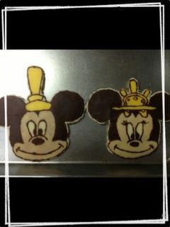 可愛い♡ミッキー&ミニーのキャラチョコ-レシピのメイン写真