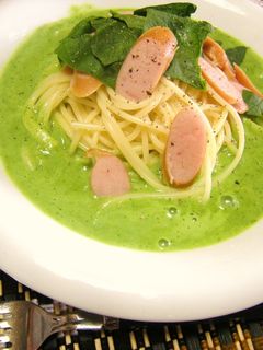 ❤ほうれん草の簡単クリームパスタ❤-レシピのメイン写真