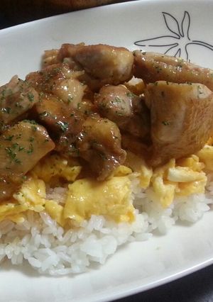 食べだしたら止まらない!!鶏照り丼♪-レシピのメイン写真