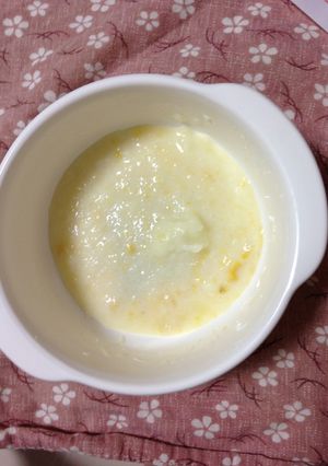 離乳食初期 コーンミルクポテト-レシピのメイン写真