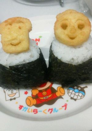 アンパンマンポテトでおひな様！-レシピのメイン写真
