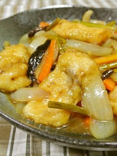 めかじきの野菜たっぷり甘酢あんかけ-レシピのメイン写真