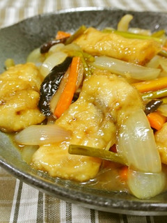 めかじきの野菜たっぷり甘酢あんかけ-レシピのメイン写真