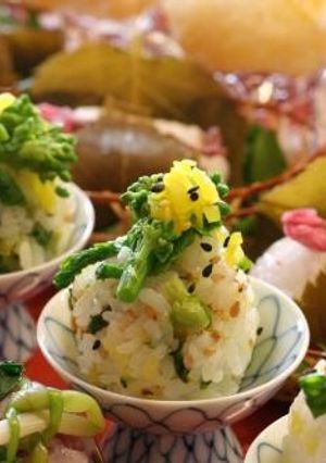 ひな祭りに☆簡単春爛漫菜の花寿司-レシピのメイン写真