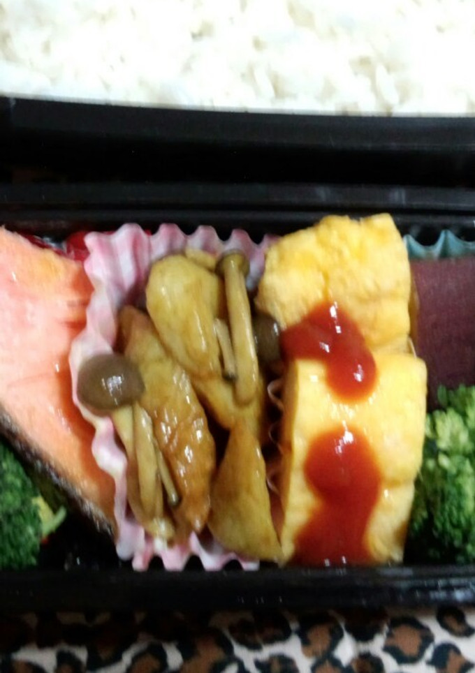 お弁当に！ちくわとしめじのカレー炒め-レシピのメイン写真