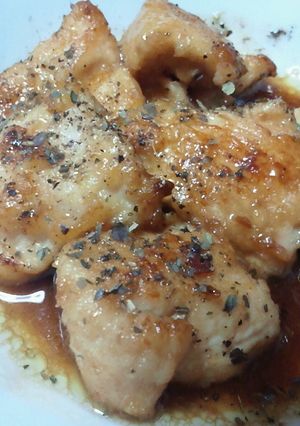 塩麹でフワフワ♪鶏ムネ肉の簡単ポン酢炒め-レシピのメイン写真