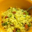フィッシュソースとセロリのチャーハン