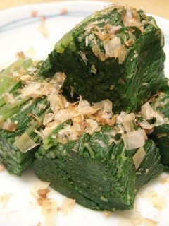 ふきの葉のおひたし-レシピのメイン写真