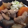 やわらか〜い^ ^豚モツ煮込み