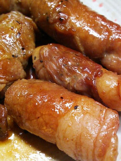 【豚こま】柔らかエリンギ*ねぎ 肉巻き-レシピのメイン写真