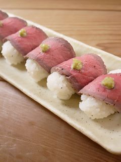 ローストビーフ寿司-レシピのメイン写真