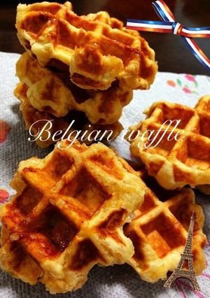 極上!自家製酵母のワッフル-レシピのメイン写真