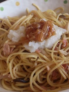 キノコたっぷり♪ピリ辛和風パスタ-レシピのメイン写真