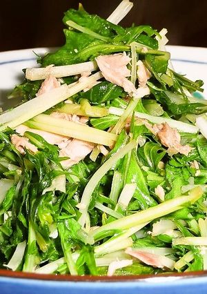 水菜とシーチキンの炊いたん-レシピのメイン写真