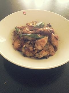 長いもと鶏肉のカレー炒め-レシピのメイン写真