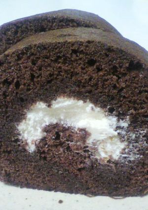 ロールケーキ(ココア)-レシピのメイン写真