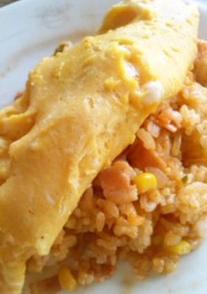 隠し味入りオムライス〈ライス〉-レシピのメイン写真