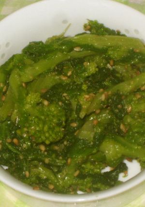春を食べる♥菜の花の胡麻和え-レシピのメイン写真