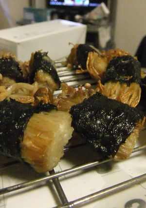 コリコリ食感♪えのきのり焼き-レシピのメイン写真