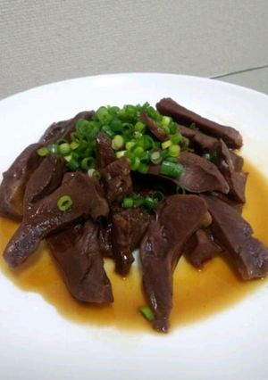 ハツの甘辛煮-レシピのメイン写真