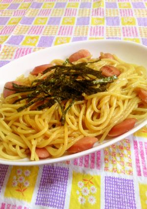 チーズウインナーパスタ♥-レシピのメイン写真