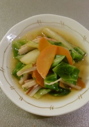 キャベツとにんじんのさっと煮-レシピのメイン写真