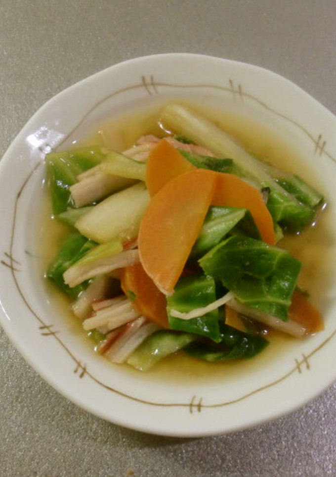 キャベツとにんじんのさっと煮-レシピのメイン写真