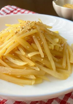シャキシャキ美味！じゃがいものきんぴら-レシピのメイン写真