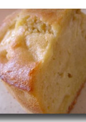 フランスの田舎風りんごのマドレーヌケーキ-レシピのメイン写真