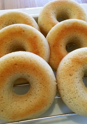 米粉の焼きドーナツ-レシピのメイン写真