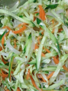 さっぱりと野菜たっぷり中華サラダ-レシピのメイン写真