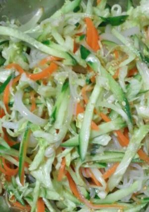 さっぱりと野菜たっぷり中華サラダ-レシピのメイン写真