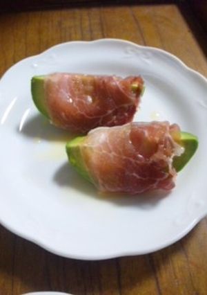 アボカドの生ハムまき-レシピのメイン写真