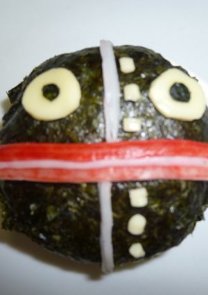 アンパンマン★だだんだん　おにぎり-レシピのメイン写真