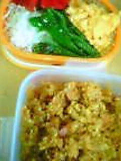 お弁当 カレーチャーハン-レシピのメイン写真