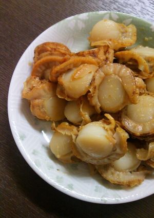 ●ベビーホタテのニンニクバター醤油●-レシピのメイン写真