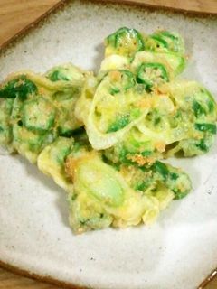 簡単♪オクラのかき揚げ☆-レシピのメイン写真