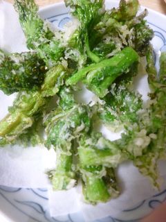 ひなまつりに・菜の花の天ぷら-レシピのメイン写真