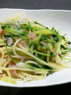 豆苗のペペロンチーノ☆-レシピのメイン写真