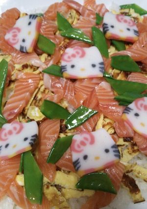 チラシ寿司！のせるだけで華やかで喜びます-レシピのメイン写真