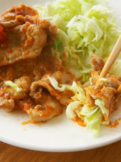トマトだれの生姜焼き-レシピのメイン写真