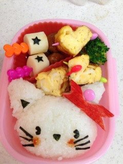 キャラ弁 ネコ-レシピのメイン写真