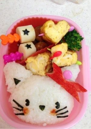 キャラ弁 ネコ-レシピのメイン写真