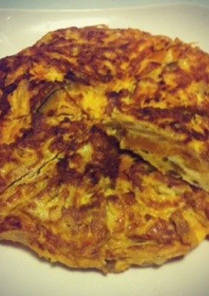 かぼちゃのスペインオムレツ-レシピのメイン写真
